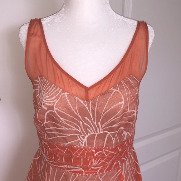 Anthropologie floral tea length dress - Picture 2 of 6